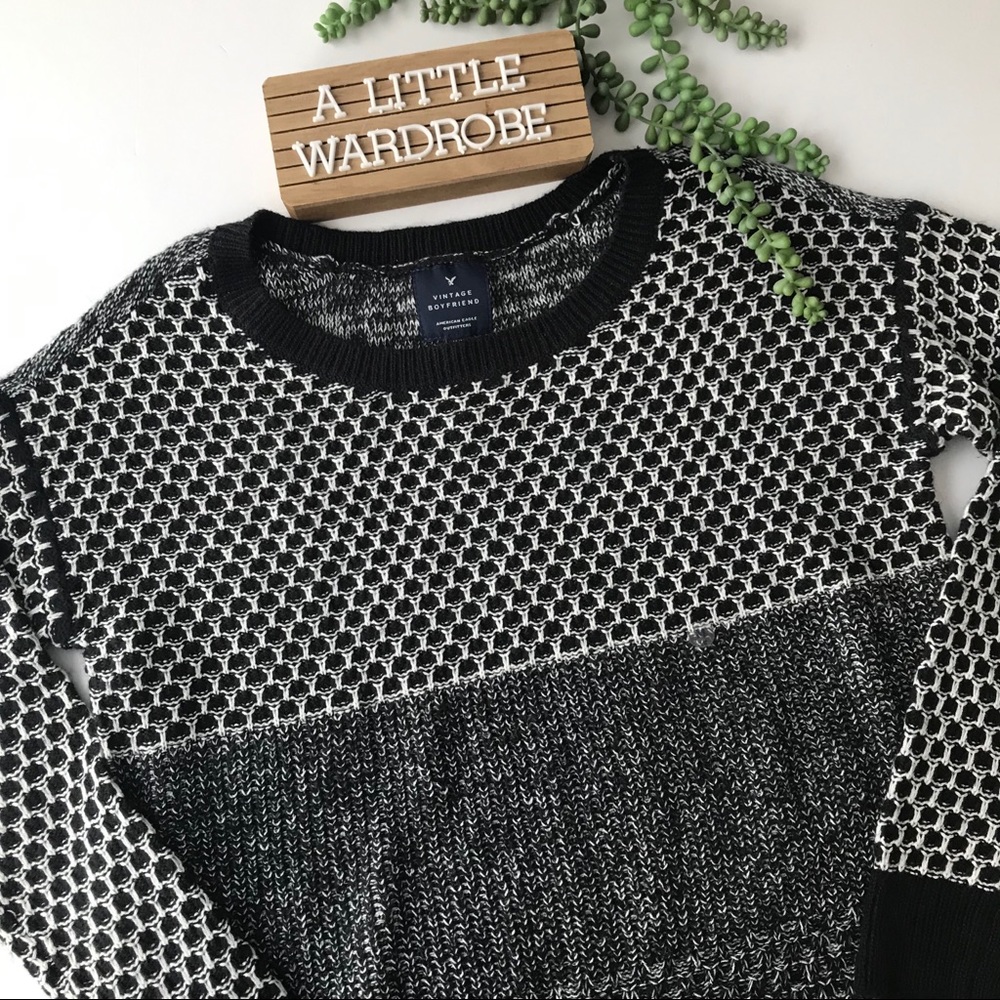NWT! American Eagle Vintage Boyfriend Knit Sweater